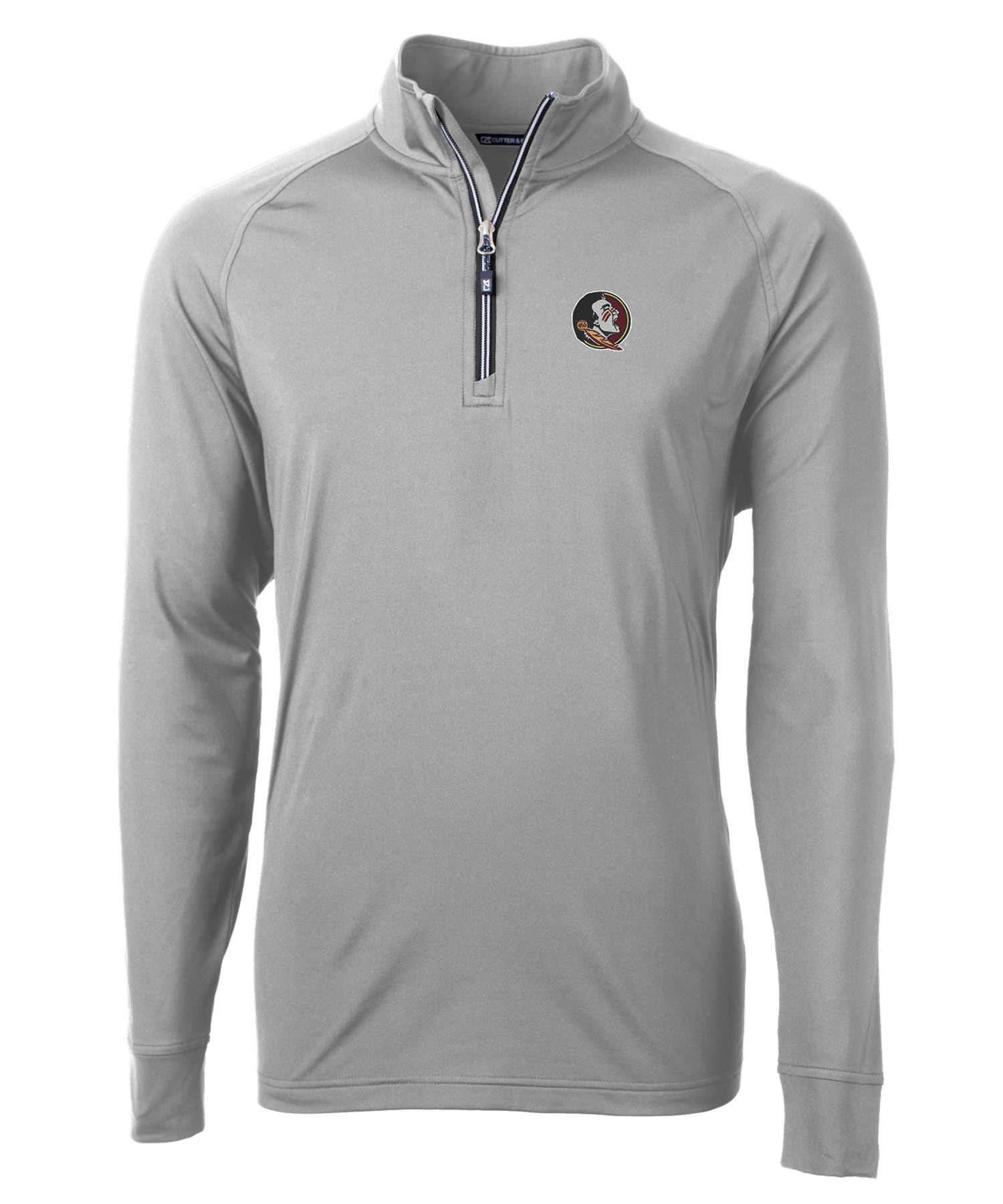 Cutter & Buck Florida State Seminoles Long Sleeve Quarter-Zip Pullover, Men's Big & Tall