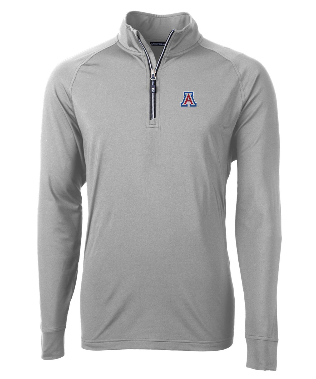 Cutter & Buck University of Arizona Wildcats Long Sleeve Quarter-Zip Pullover, Men's Big & Tall