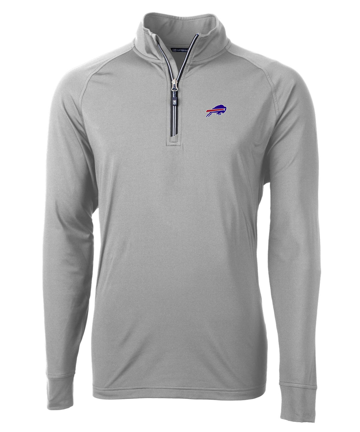 Cutter & Buck Buffalo Bills Long Sleeve Quarter-Zip Pullover, Men's Big & Tall