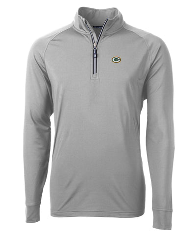 Cutter & Buck Green Bay Packers Long Sleeve Quarter-Zip Pullover, Men's Big & Tall