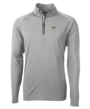 Cutter & Buck Green Bay Packers Long Sleeve Quarter-Zip Pullover