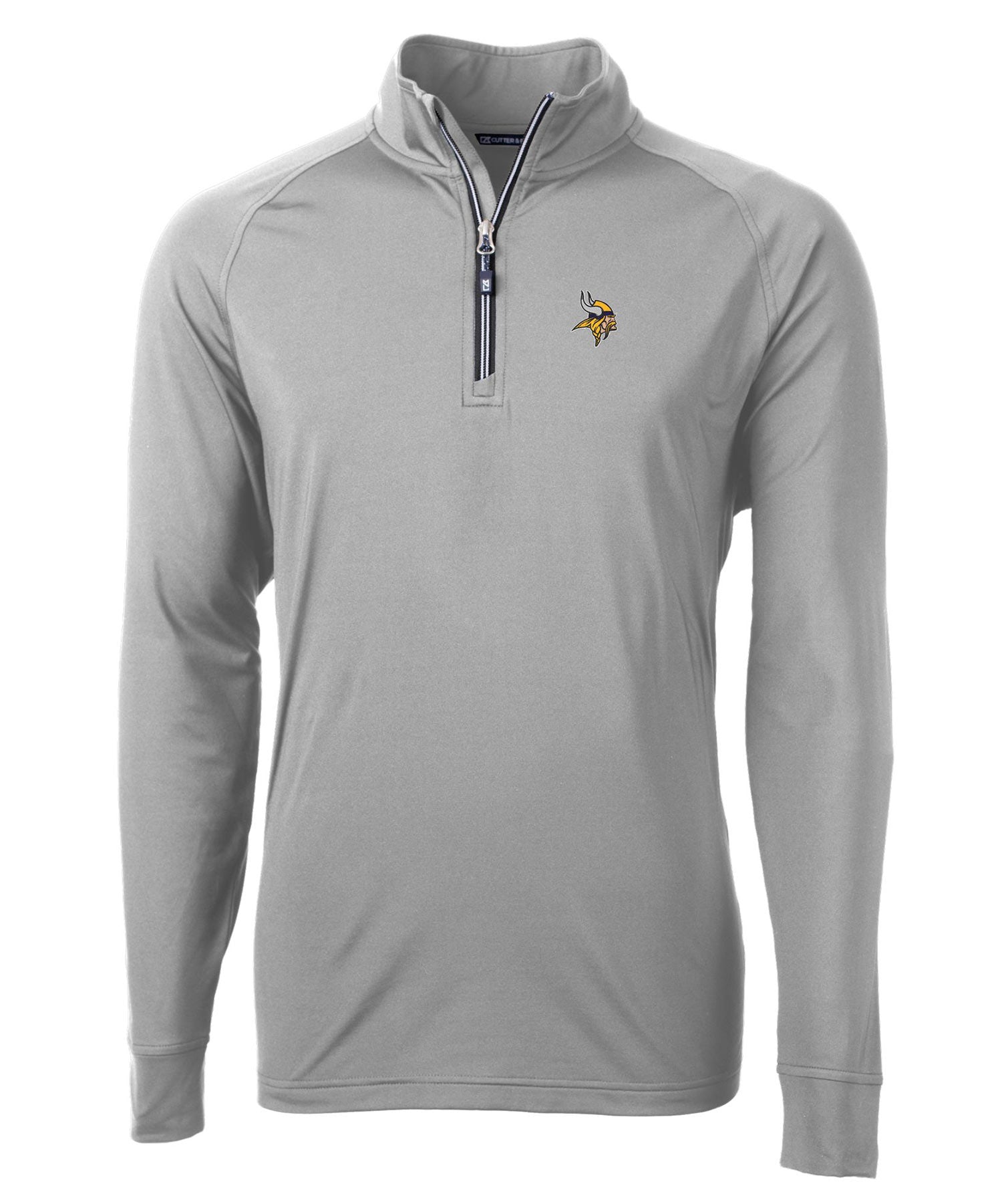 Cutter & Buck Minnesota Vikings Long Sleeve Quarter-Zip Pullover, Men's Big & Tall