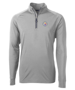 Cutter & Buck Pittsburgh Steelers Long Sleeve Quarter-Zip Pullover