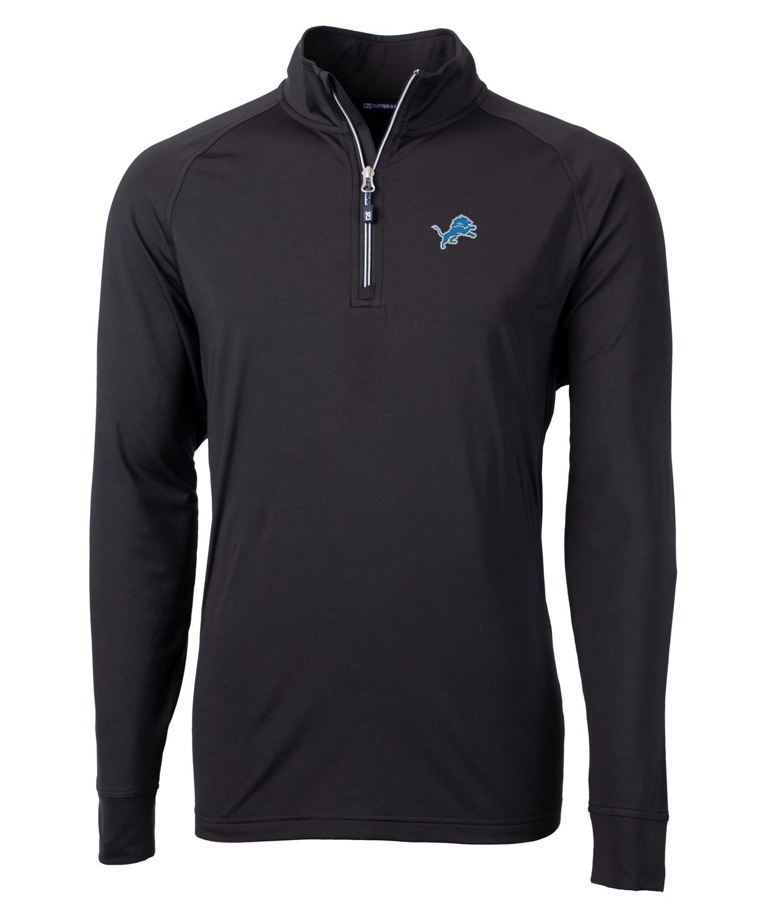 Cutter & Buck Detroit Lions Long Sleeve Quarter-Zip Pullover, Men's Big & Tall