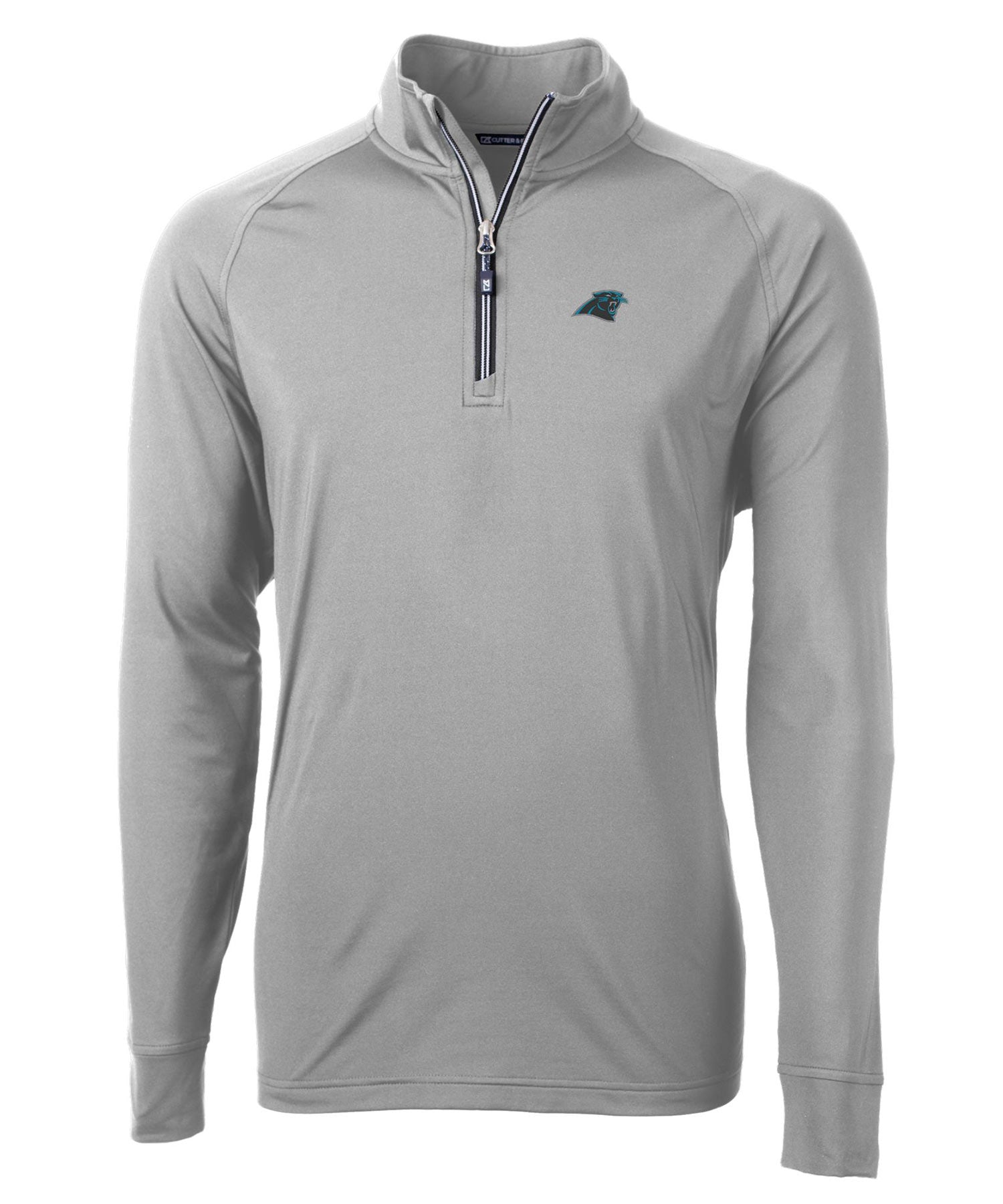 Cutter & Buck Carolina Panthers Long Sleeve Quarter-Zip Pullover, Men's Big & Tall