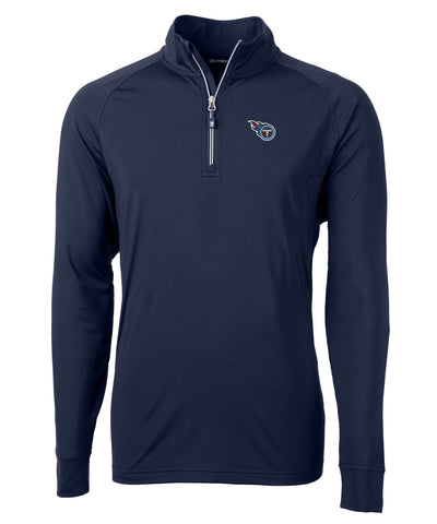 Cutter & Buck Tennessee Titans Long Sleeve Quarter-Zip Pullover, Men's Big & Tall