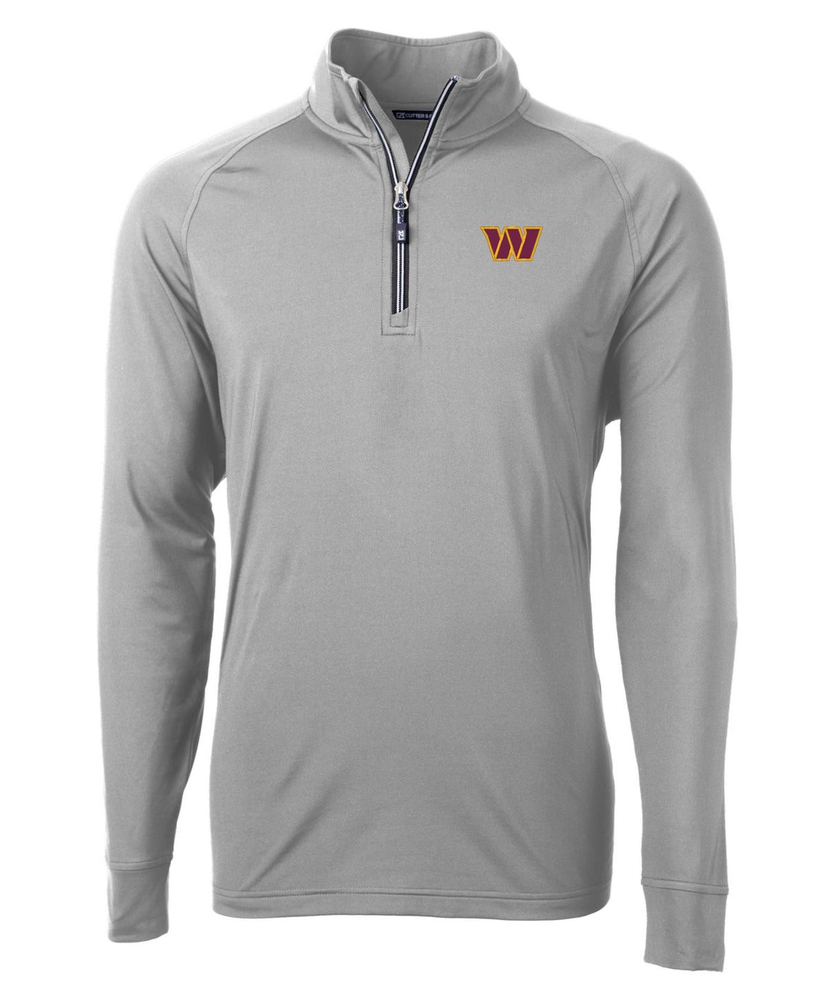 Cutter & Buck Washington Commanders Long Sleeve Quarter-Zip Pullover, Men's Big & Tall