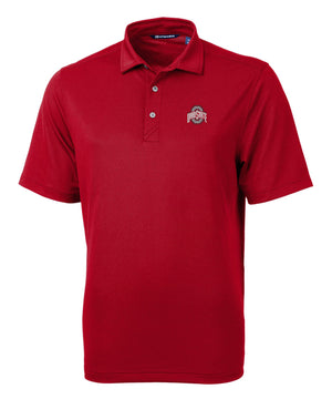 Cutter & Buck Ohio State University Buckeyes Short Sleeve Polo Knit Shirt