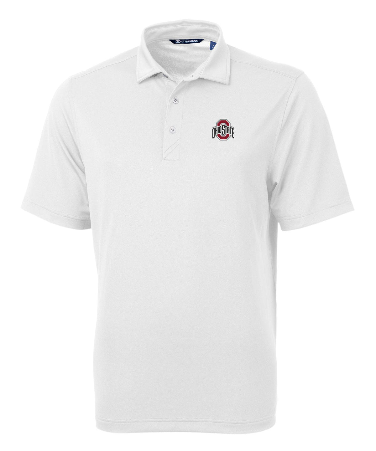 Cutter & Buck Ohio State University Buckeyes Short Sleeve Polo Knit Shirt, Men's Big & Tall