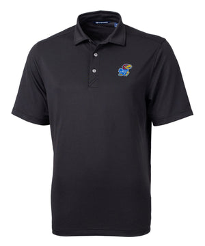 Cutter & Buck University of Kansas Jayhawks Short Sleeve Polo Knit Shirt