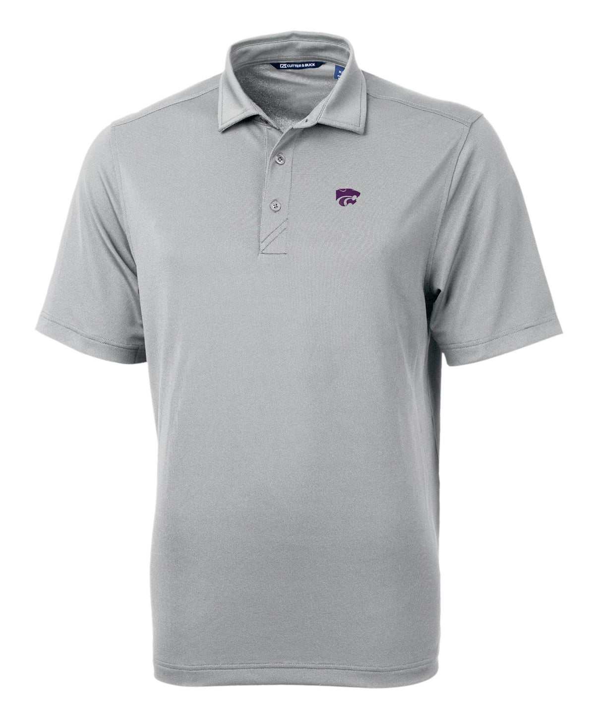 Cutter & Buck Kansas State Wildcats Short Sleeve Polo Knit Shirt, Men's Big & Tall