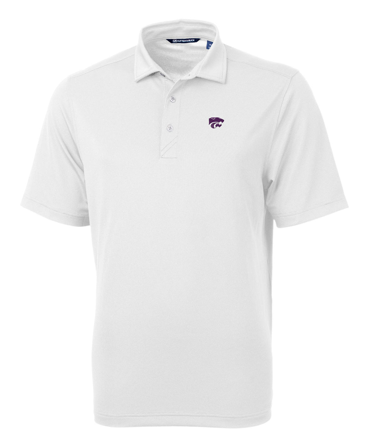 Cutter & Buck Kansas State Wildcats Short Sleeve Polo Knit Shirt, Men's Big & Tall