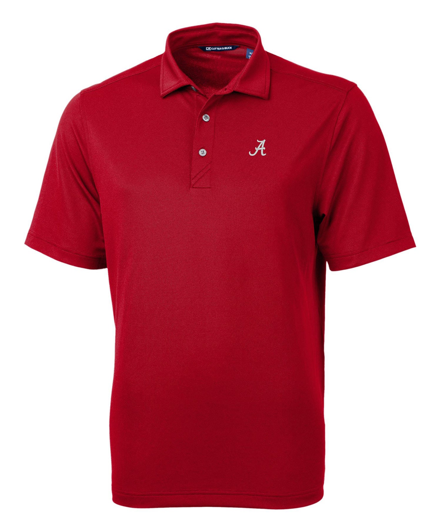 Cutter & Buck University of Alabama Crimson Tide Short Sleeve Polo Knit Shirt, Men's Big & Tall