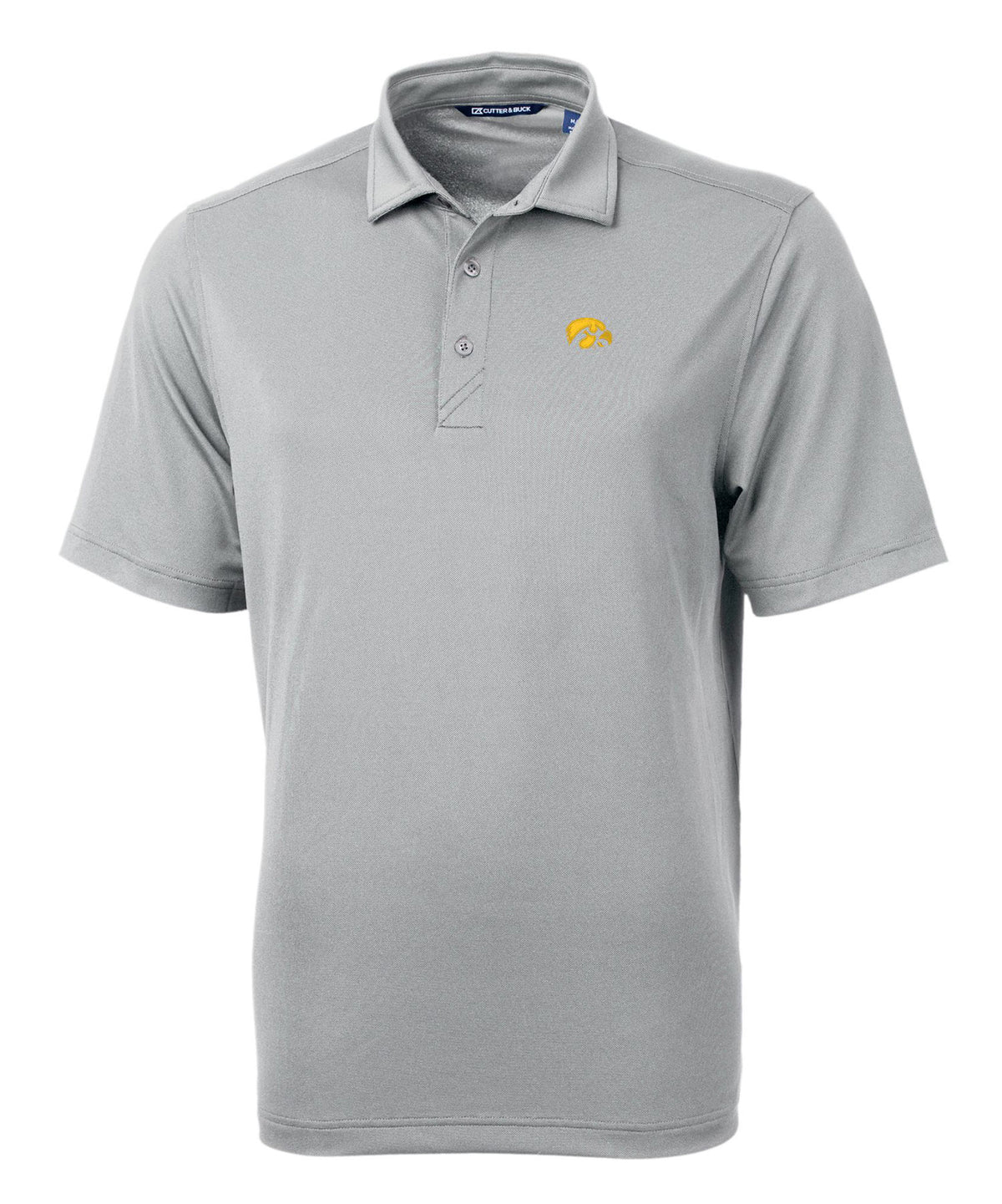 Cutter & Buck University of Iowa Hawkeyes Short Sleeve Polo Knit Shirt, Men's Big & Tall