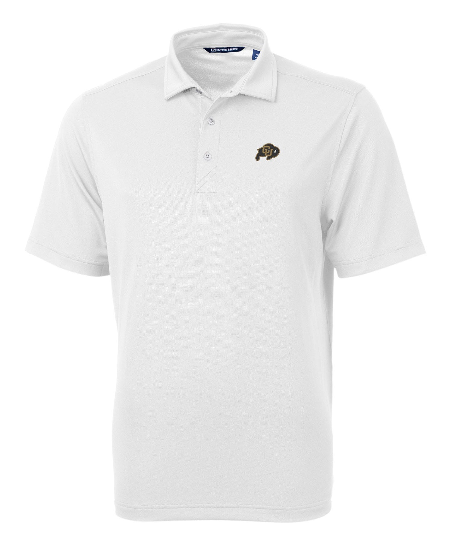 Cutter & Buck University of Colorado Buffaloes Short Sleeve Polo Knit Shirt, Men's Big & Tall