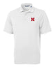 Cutter & Buck University of Nebraska Cornhuskers Short Sleeve Polo Knit Shirt