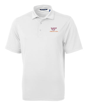 Cutter & Buck Virginia Tech Hokies Short Sleeve Polo Knit Shirt