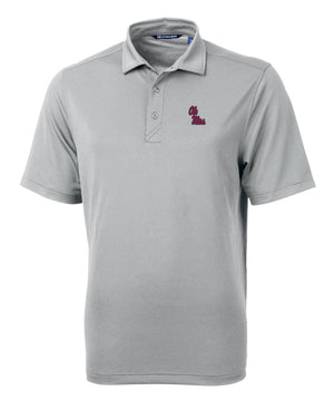 Cutter & Buck University of Mississippi 'Ole Miss' Rebels Short Sleeve Polo Knit Shirt