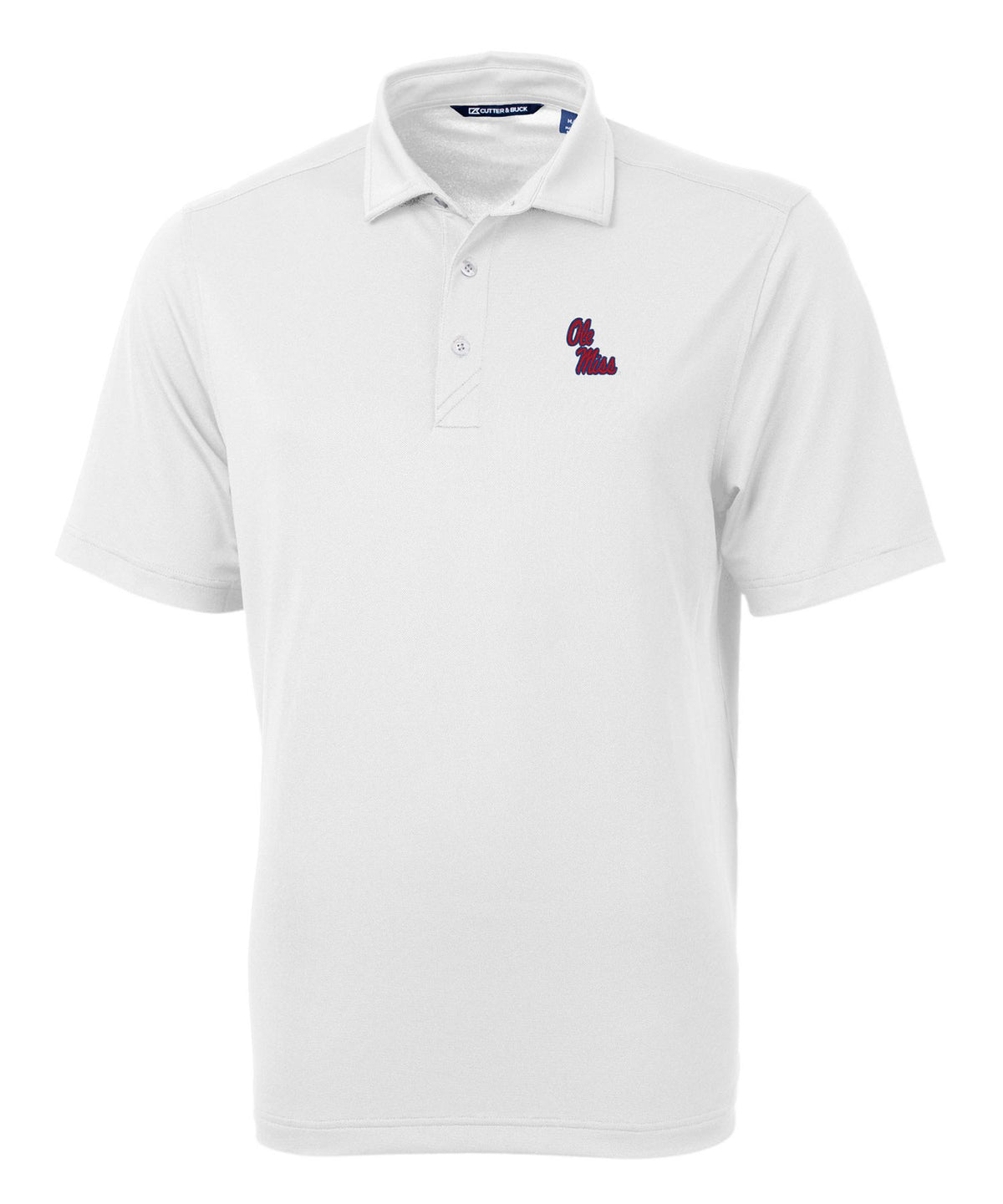 Cutter & Buck University of Mississippi 'Ole Miss' Rebels Short Sleeve Polo Knit Shirt, Men's Big & Tall
