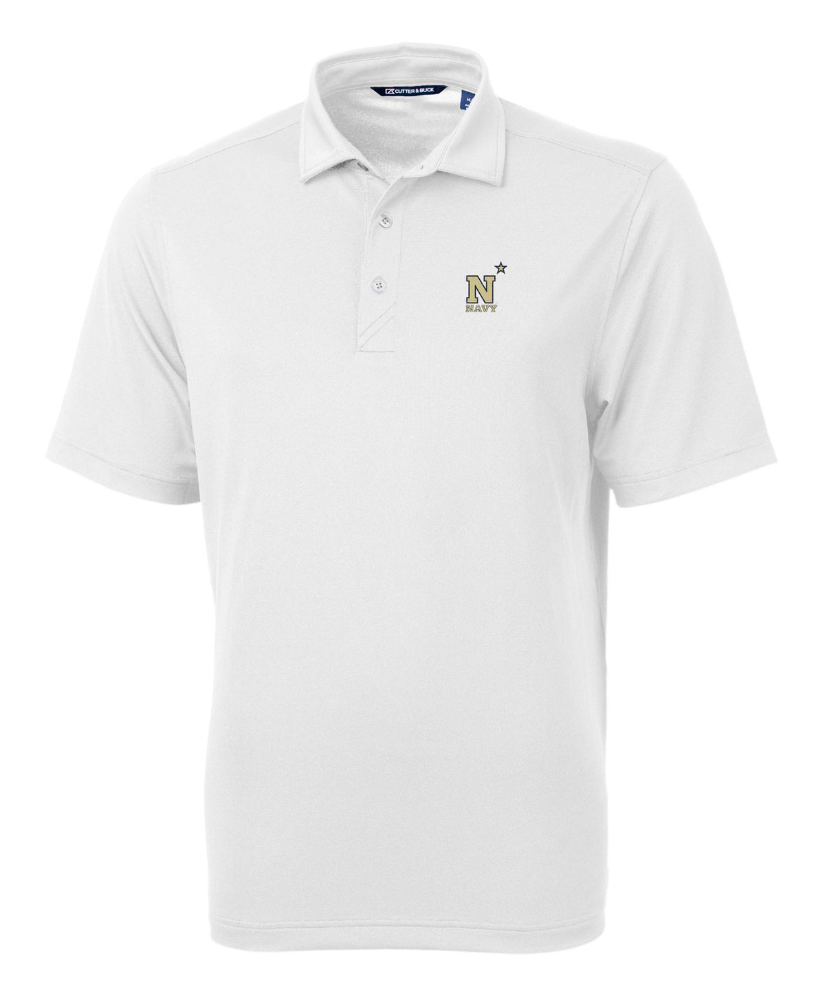 Cutter & Buck United States Naval Academy Midshipmen Short Sleeve Polo Knit Shirt, Men's Big & Tall