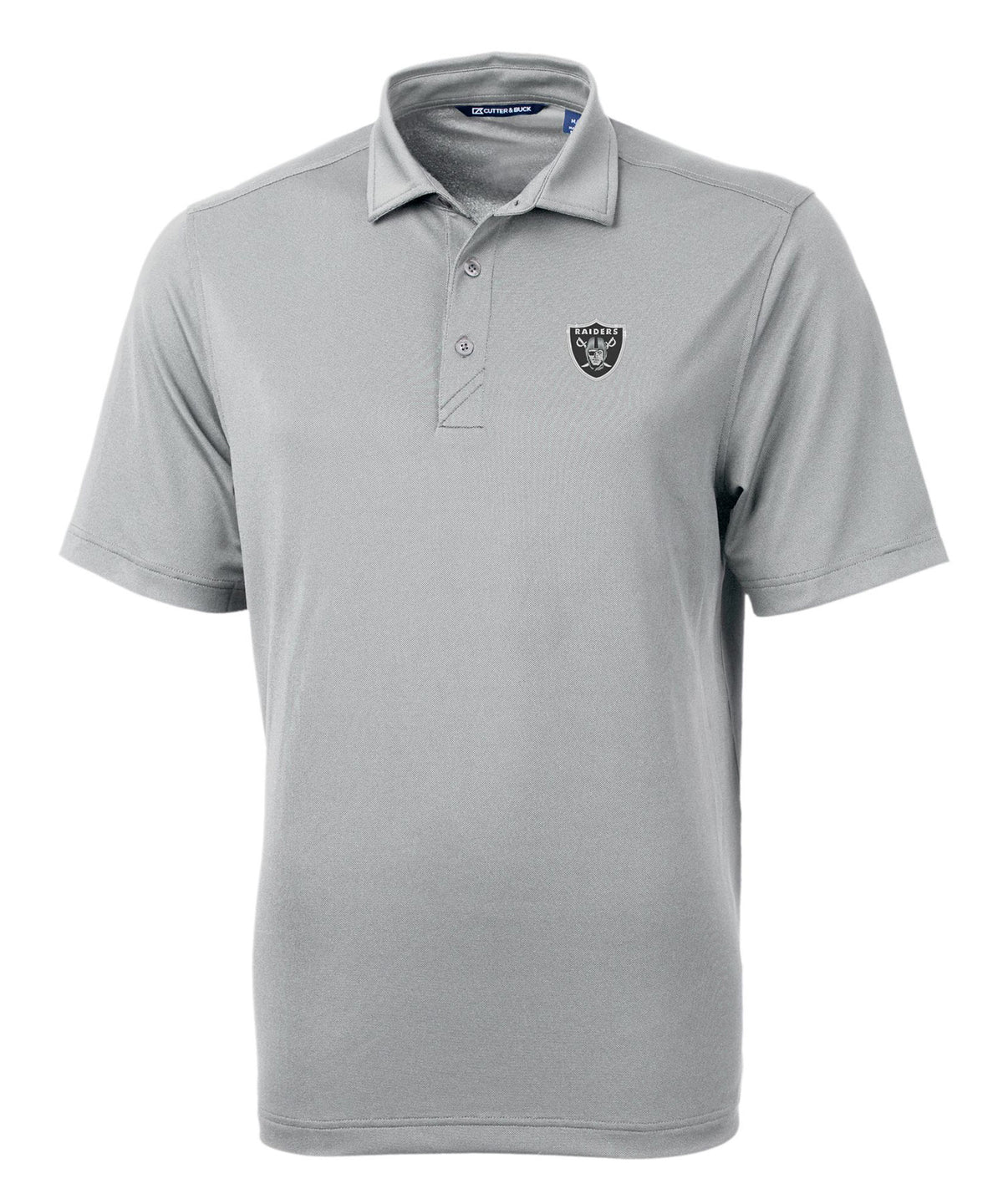 Cutter & Buck Las Vegas Raiders Short Sleeve Polo Knit Shirt, Men's Big & Tall