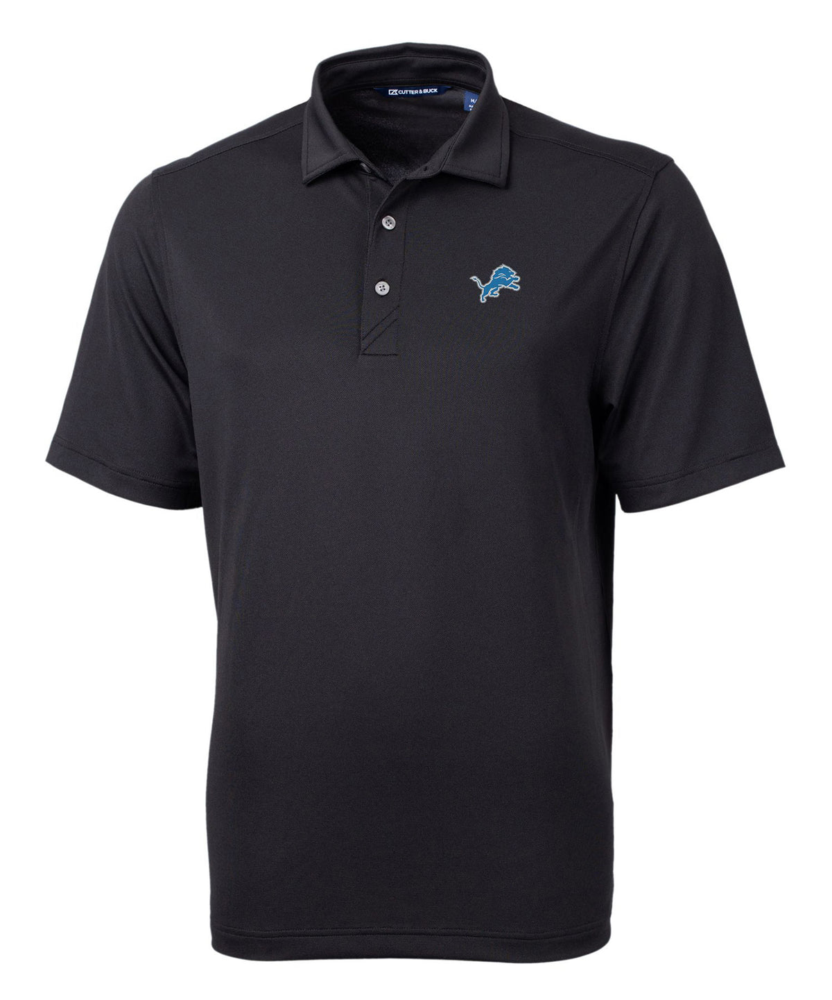 Cutter & Buck Detroit Lions Short Sleeve Polo Knit Shirt, Men's Big & Tall