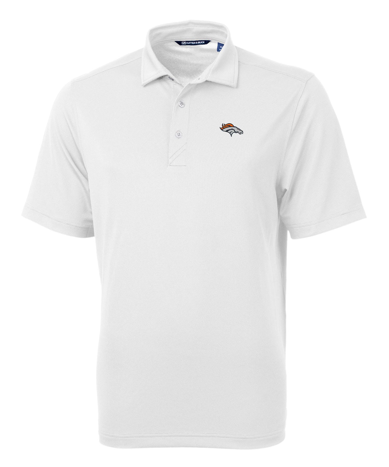 Cutter Buck Denver Broncos Short Sleeve Polo Knit Shirt Westport Big Tall