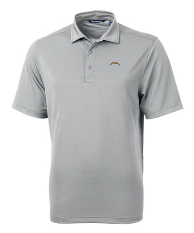 Cutter & Buck Los Angeles Chargers Short Sleeve Polo Knit Shirt, Men's Big & Tall