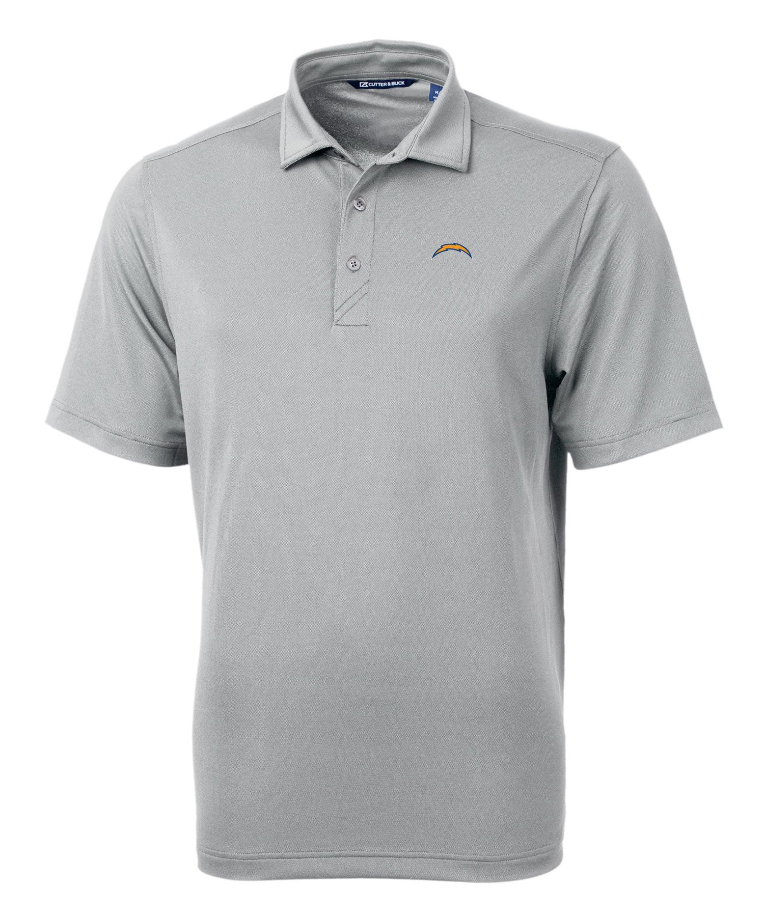 Cutter & Buck Los Angeles Chargers Short Sleeve Polo Knit Shirt, Men's Big & Tall