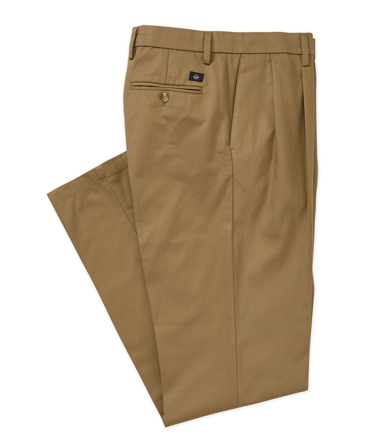 Men's Big & Tall Dockers Signature Pleated WF Stain Defender Pant Black / 54
