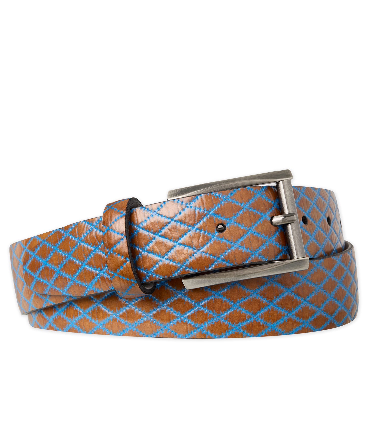 Westport Black 35mm Diamond Crimson Belt
