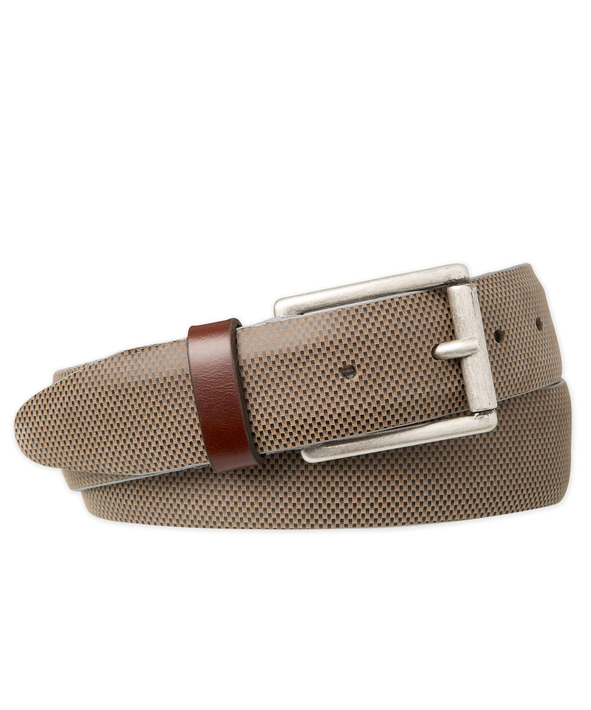 Westport Lifestyle 35mm Pindot Carbon Belt, Men's Big & Tall