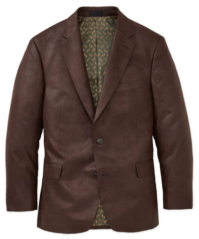 Westport Lifestyle Two-Button Side Vent Microfiber Sport Coat, Men's Big & Tall