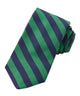 Westport Black Silk Repp Stripe Tie