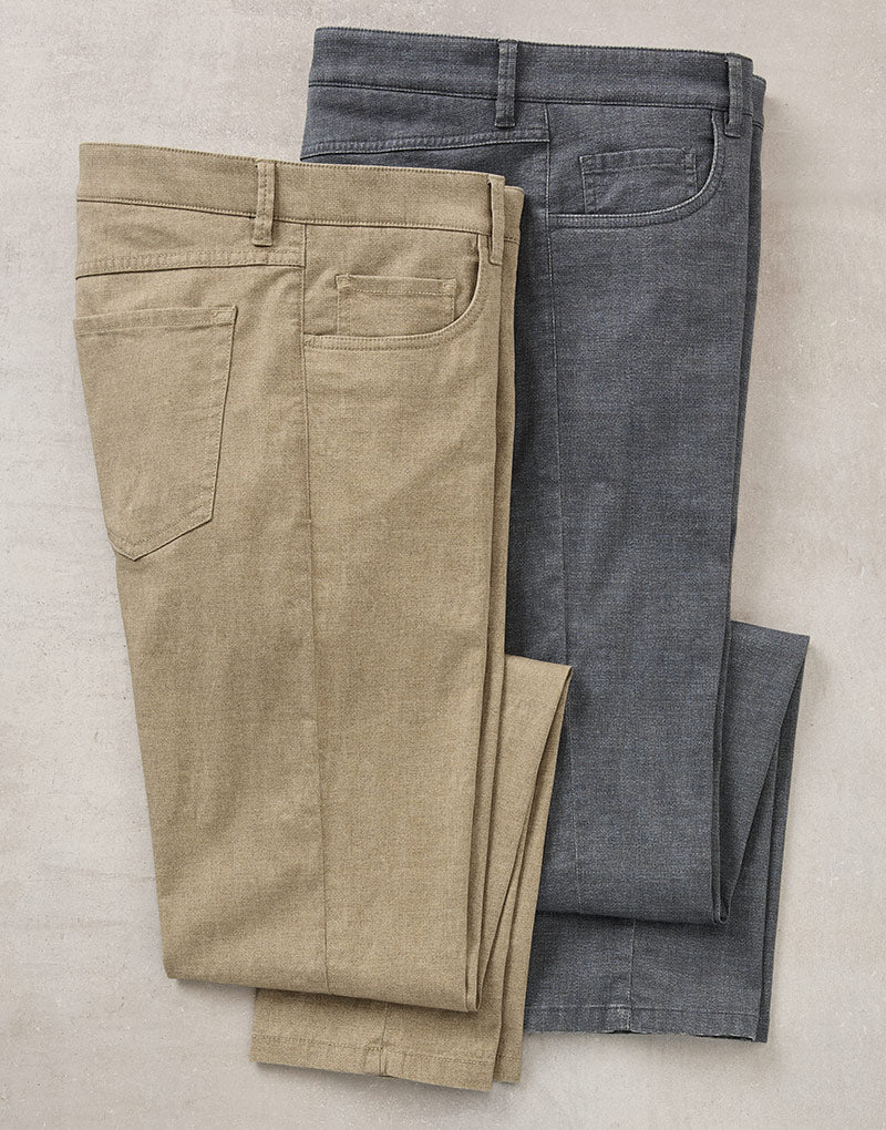 Westport Black 5-Pocket Dog Bone Pant