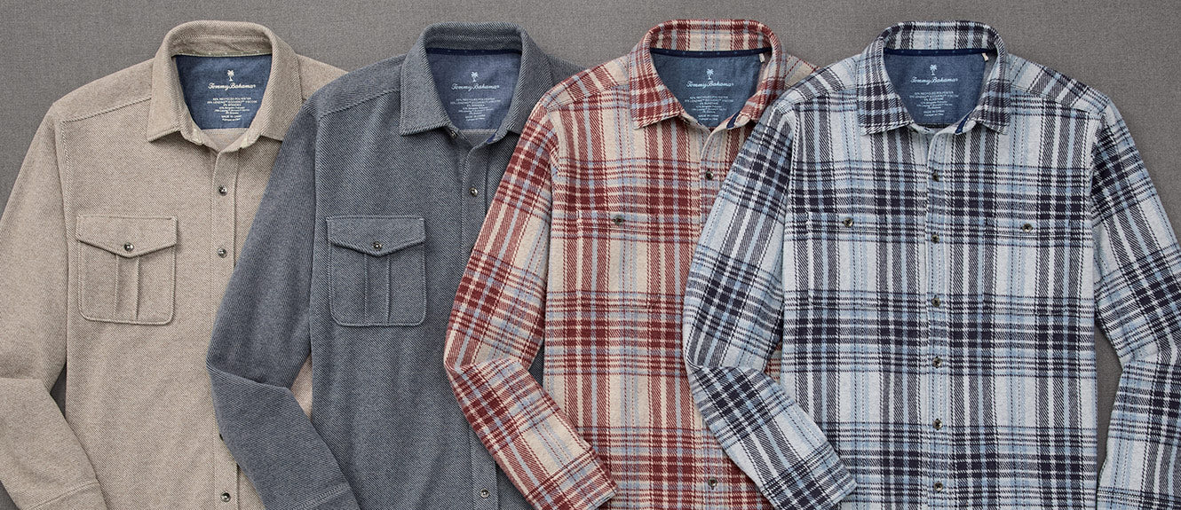 Tommy Bahama Long Sleeve Sport Shirts