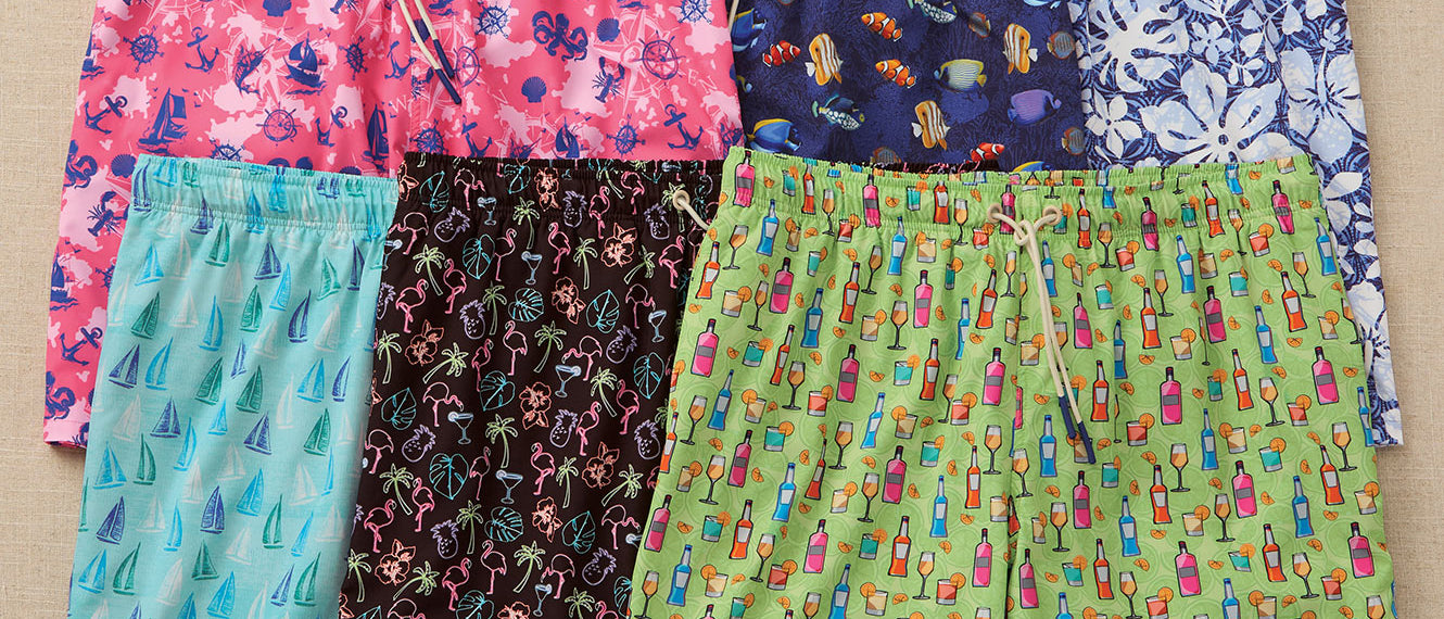 Westport Lifestyle Print Swim Trunks