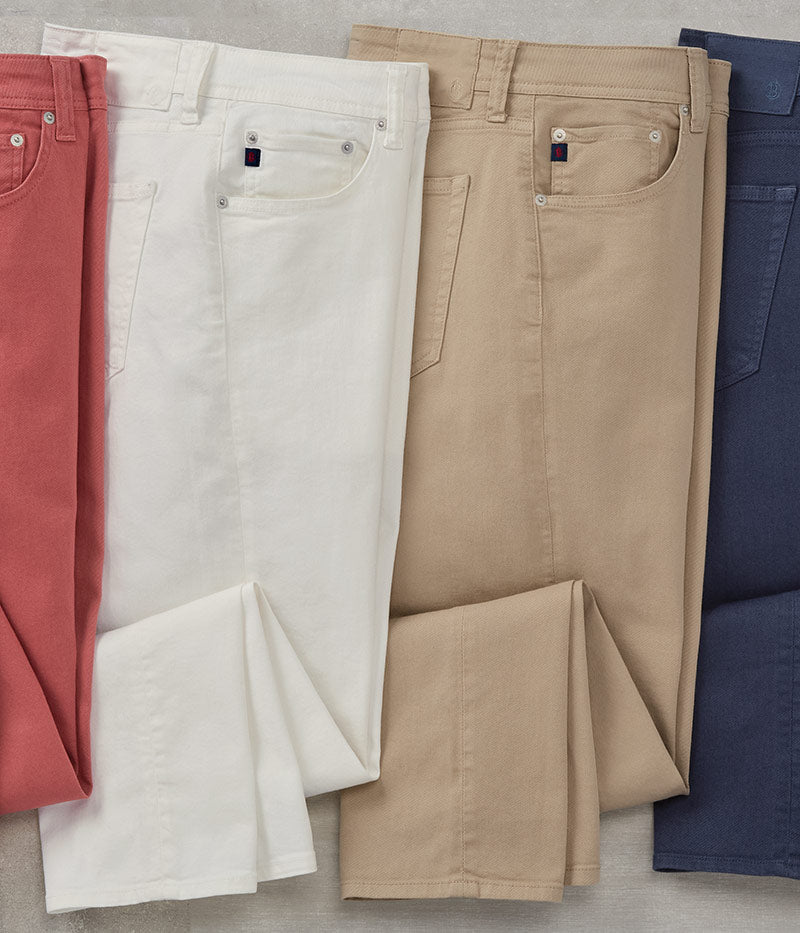 Westport Black Old Dyed Stretch Denim