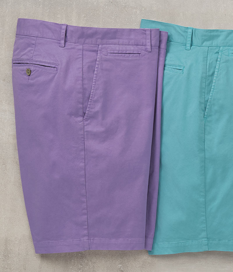 Westport Black Ocean Wash Stretch Twill Short