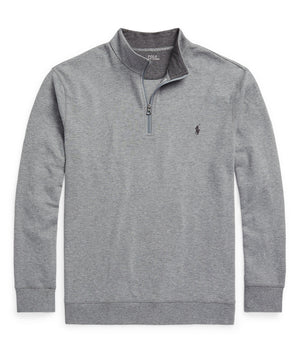 Pullover con mezza zip in jersey Polo Ralph Lauren Lux