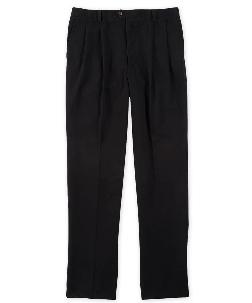 Cutter &amp; Buck Wrinkle-Free Pleated Twill Pants