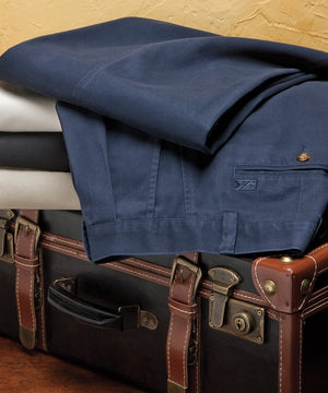 Cutter & Buck Wrinkle-Free Pleated Twill Pants
