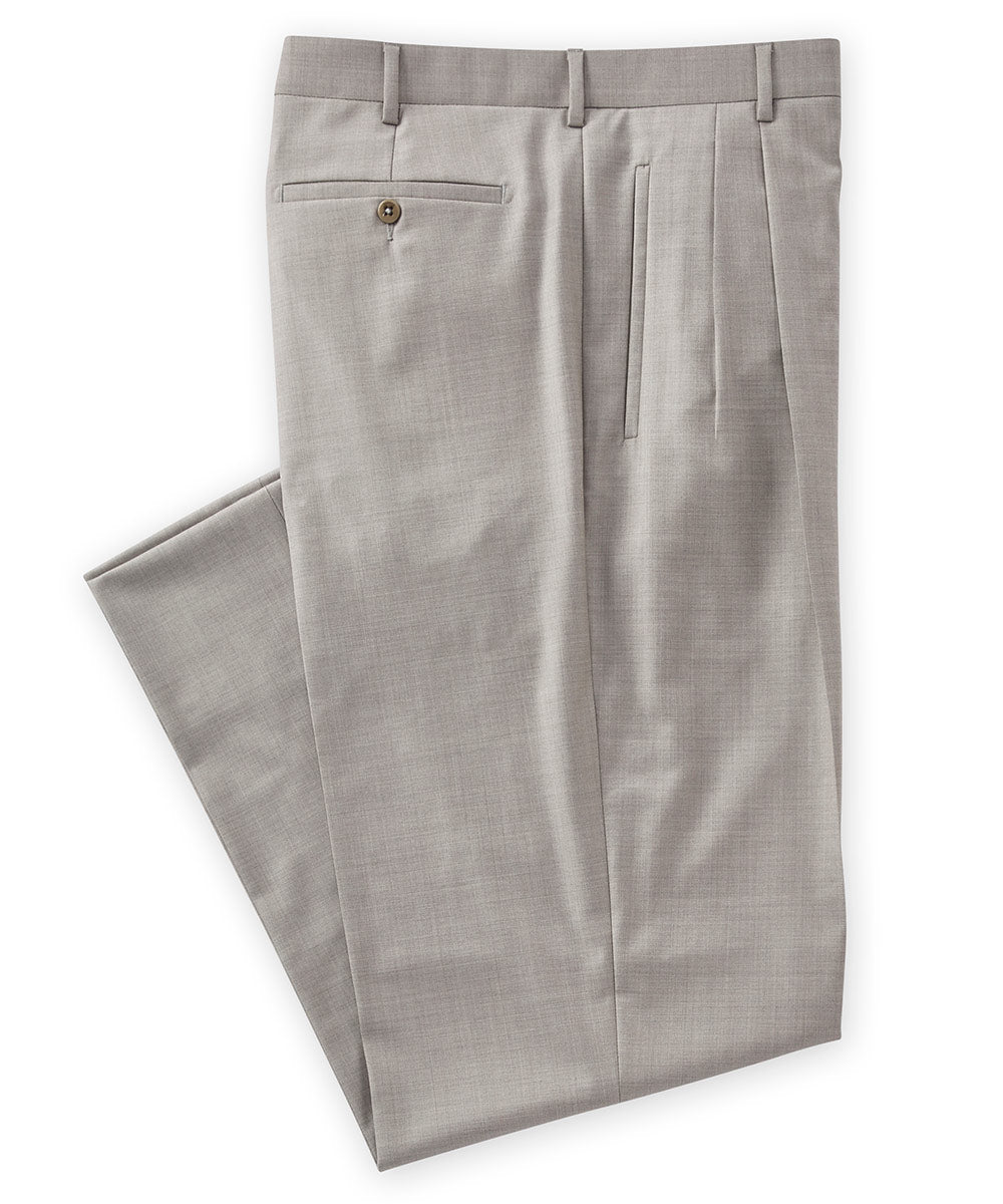 Zanella Stretch Wool Slacks, Men's Big & Tall