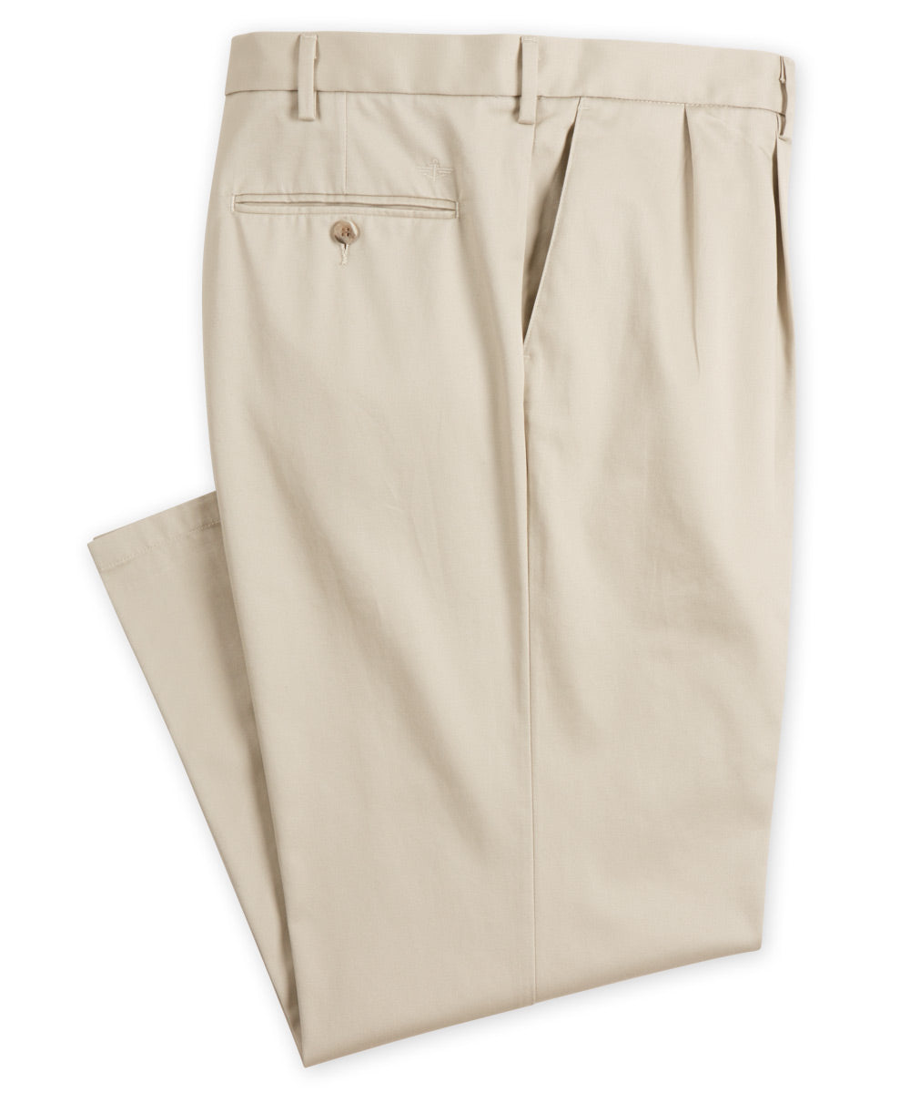 Dockers Discontinued D3 Classic Fit NeverIron Essential Khaki Flat Front  in Natural for Men  Lyst