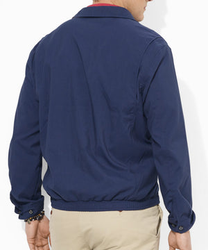 Polo Ralph Lauren Microfiber Full-Zip Waist-Length Jacket