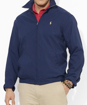 Polo Ralph Lauren Microfiber Full-Zip Waist-Length Jacket