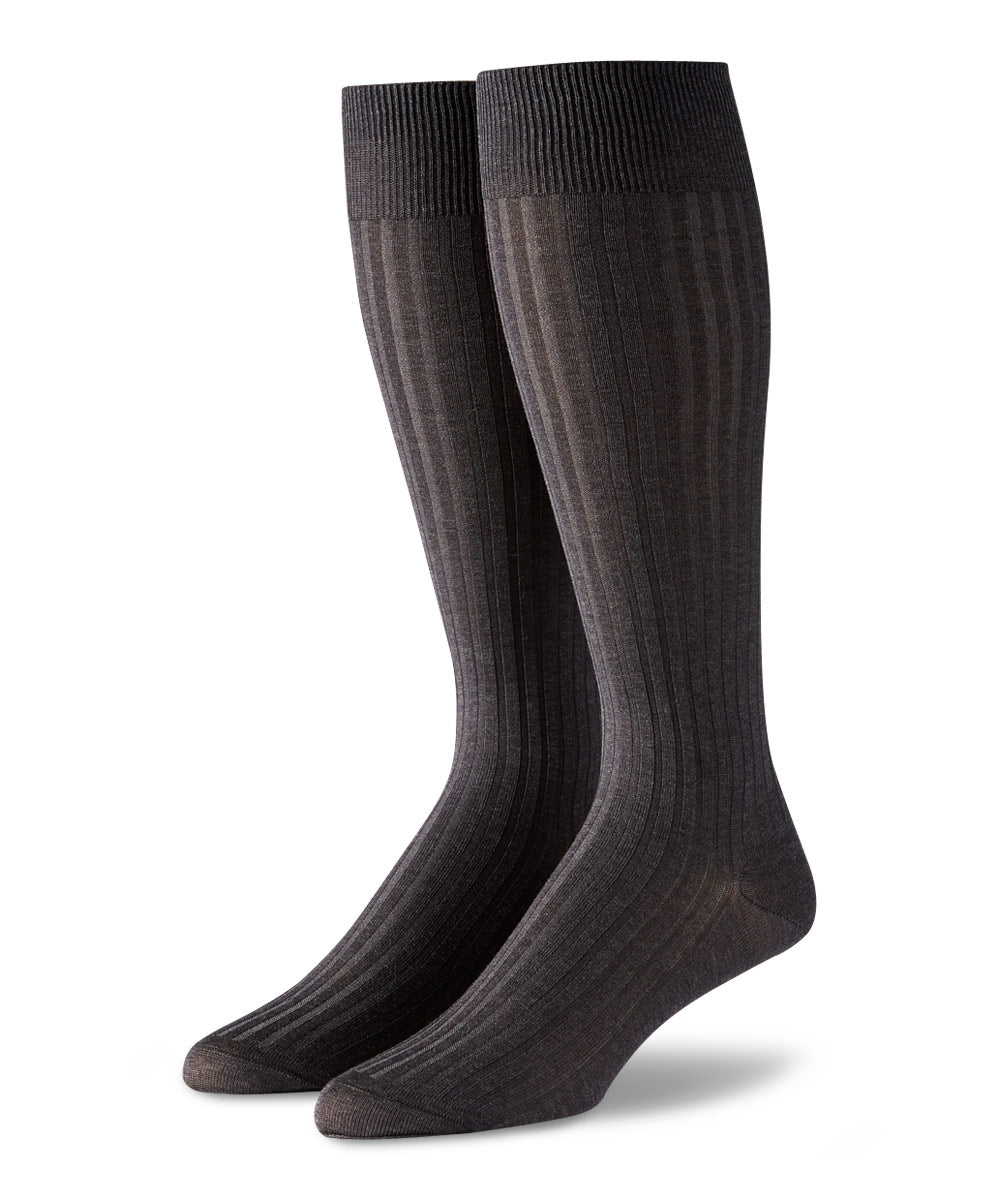 Pantherella Cotton Over-the-Calf Socks, Men's Big & Tall