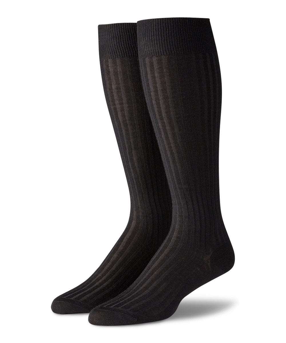 gold toe over the calf dress socks Men's Big & Tall Pantherella Wool Over-the-Calf Socks Khaki / XL