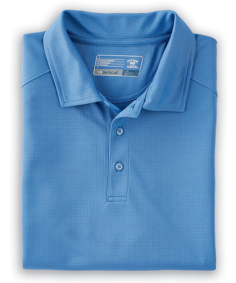 Cutter &amp; Buck Drytec Solid Jacquard Polo Shirt
