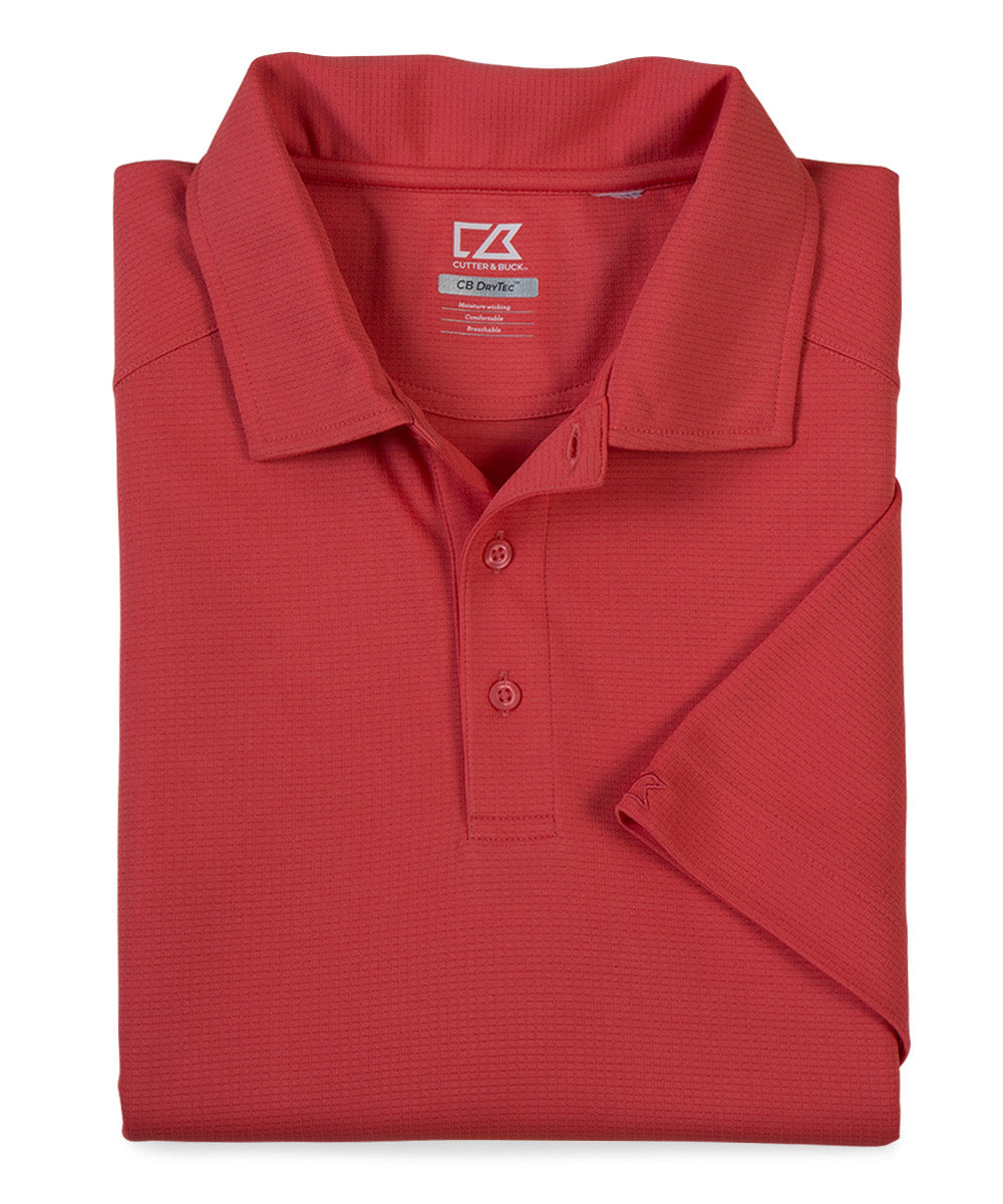 Cutter &amp; Buck Drytec Solid Jacquard Polo Shirt